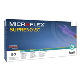 Supreno® EC Exam Glove Large NonSterile Nitrile Extended Cuff Length Textured Fingertips Blue Chemo Tested / Fentanyl Tested (445999_CS) 500/CS