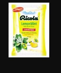 Ricola® Sugar-Free Cold and Cough Relief 1.1 mg Strength Lozenge 19 per Bag (1093083_BG) 1/BG