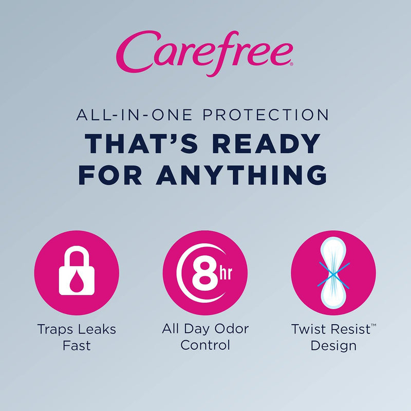 Carefree® actifresh® Panty Liner Thin Light Absorbency (1193244_BG) 22/BG
