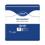 TENA Dry Comfort™ Unisex Adult Incontinence Brief Medium Disposable Moderate Absorbency (1245724_PK) 20/PK