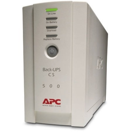 APC by Schneider Electric BK500 Back-UPS CS Battery Backup System, 6 Outlets, 500 VA, 480 J (APWBK500) Each