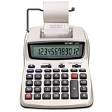 Victor® 1208-2 Two-Color Compact Printing Calculator, Black/Red Print, 2.3 Lines/Sec (VCT12082) Each