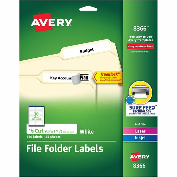 Avery File Folder Labels (AVE8366)