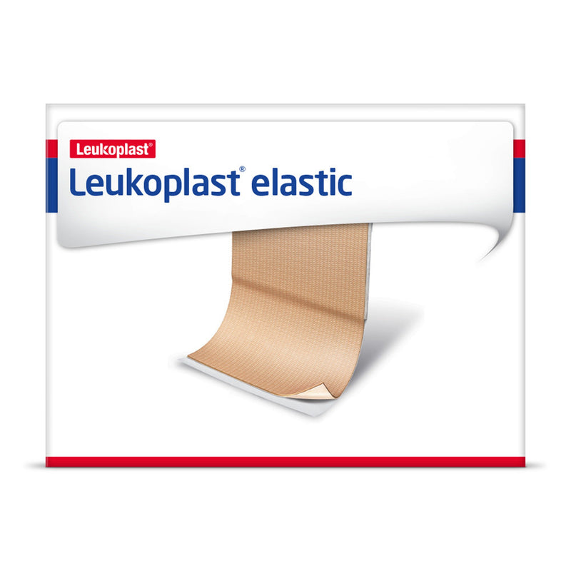 Leukoplast® Elastic Adhesive Strip 2-3/4 X 4 Inch Cross-Elastic Material Rectangle Tan Sterile (1212122_BX) 50/BX