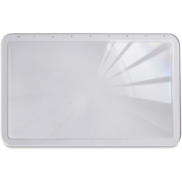 Sparco Full Page High Power Magnifier, 8-1/2&quot;x12&quot;x1/8&quot;, 2X Power, BK (SPR10601) Each