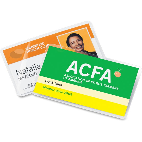 GBC Business Card Size Laminating Pouches, 2 3/16 x 3 11/16, 7 Mil, 100/Bx (GBC3300371) Box of 100