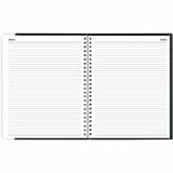 Brownline Pre-Vu Weekly Planner, January 2027 to December 2027, 6 3/4" x 8 1/2" (REDCB920BLK) Each