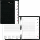 Brownline Pre-Vu Weekly Planner, January 2027 to December 2027, 6 3/4" x 8 1/2" (REDCB920BLK) Each