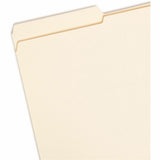 Smead 1/3 Tab Cut Legal Recycled Top Tab File Folder, 8 1/2" x 14", 3/4" Expansion, Manila, 100/Box (SMD15335) Box of 100