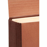 Smead Legal Recycled File Wallet, 15 3/8" x 10", 7" Expansion, Redrope, 5/Box (SMD71167BX) Box of 5