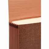 Smead Legal Recycled File Wallet, 8 1/2" x 14", 5 1/4" Expansion, Redrope, 10/Box (SMD71376) Box of 10