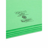 Smead TUFF Pocket Straight Tab Cut Legal Recycled File Pocket, 8 1/2" x 14", 3 1/2" Expansion, Green, 25/Box (SMD74226BX) Box of 25