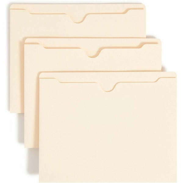 Smead Manila File Jackets, 2-Ply Straight Tab, Letter Size, Manila, 50/Box (SMD75560) Box of 50