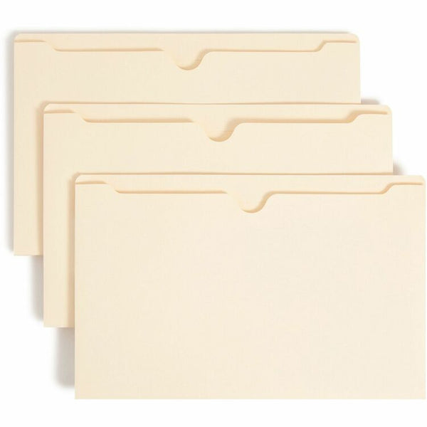 Smead Manila File Jackets, 2-Ply Straight Tab, Legal Size, Manila, 50/Box (SMD76540) Box of 50