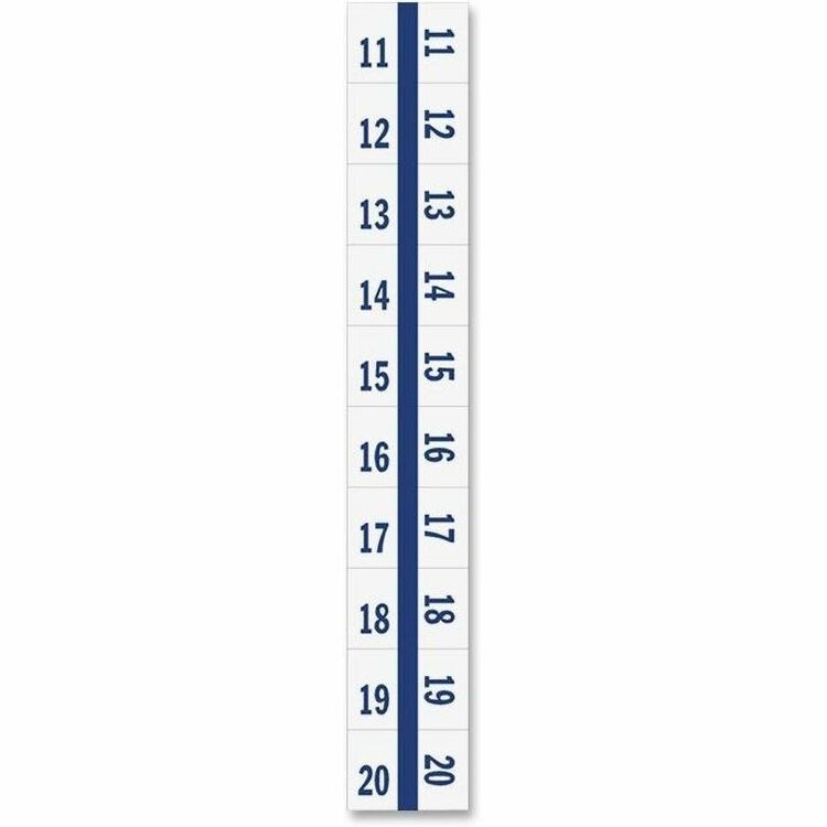 Tabbies Legal Index Tabs, Blue (TAB58001) Pack of 100