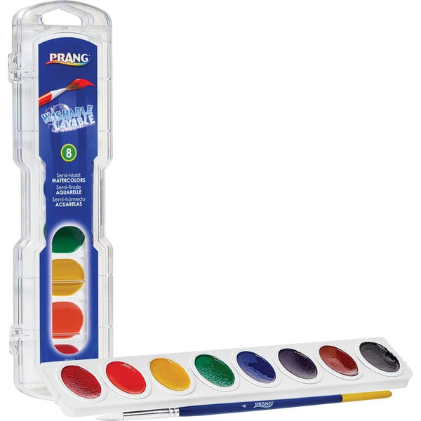 Prang Washable Watercolors, 8 Assorted Colors (DIX80525) Each