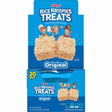 Rice Krispies Treats Original Squares, Individually Wrapped, Rice, 1, 20/Box (KEB26547) Box of 20