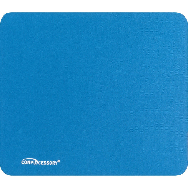 Compucessory 23605 Blue Economy Mouse Pad w/Nonskid Rubber Base, 9 1/2&quot; x 8 1/2&quot; (CCS23605) Each