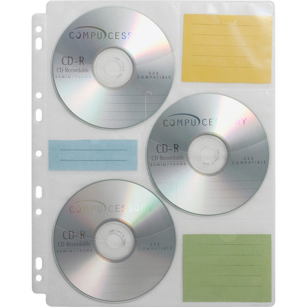 Compucessory 22297 CD Media Binder Refill (CCS22297) Pack of 25