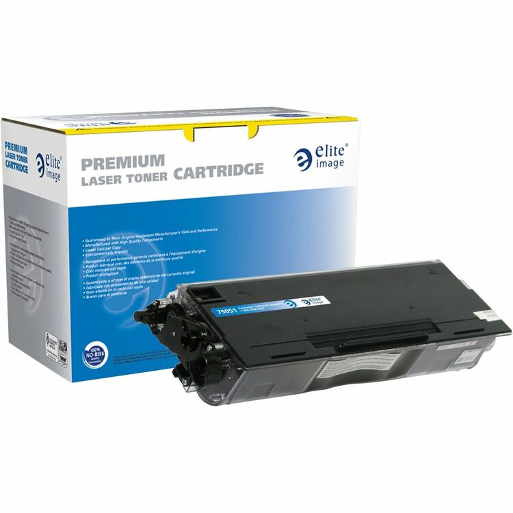 Elite Image Remanufactured Toner Cartridge, Alternative for Brother (TN460), Laser, 6000 Pages, Black, 1 Each (ELI75051) Each