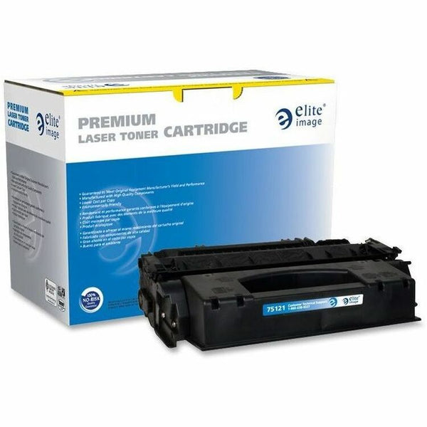 Elite Image Remanufactured Toner Cartridge, Alternative for HP 49X (Q5949X), Laser, 6000 Pages, Black, 1 Each (ELI75121) Each