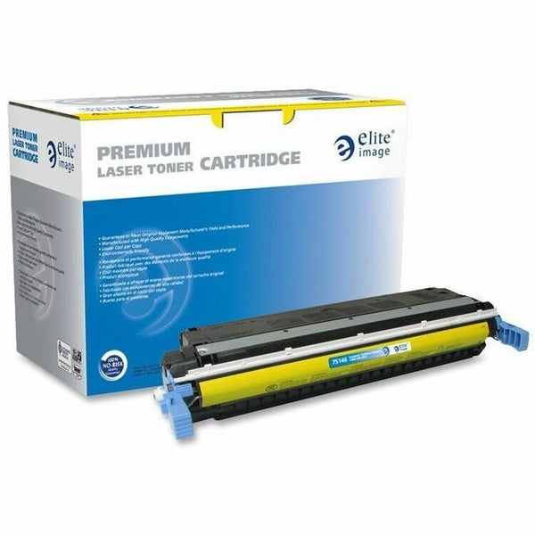 Elite Image Remanufactured Laser Toner Cartridge - Alternative for HP 645A (C9732A) - Yellow (ELI75146) Each