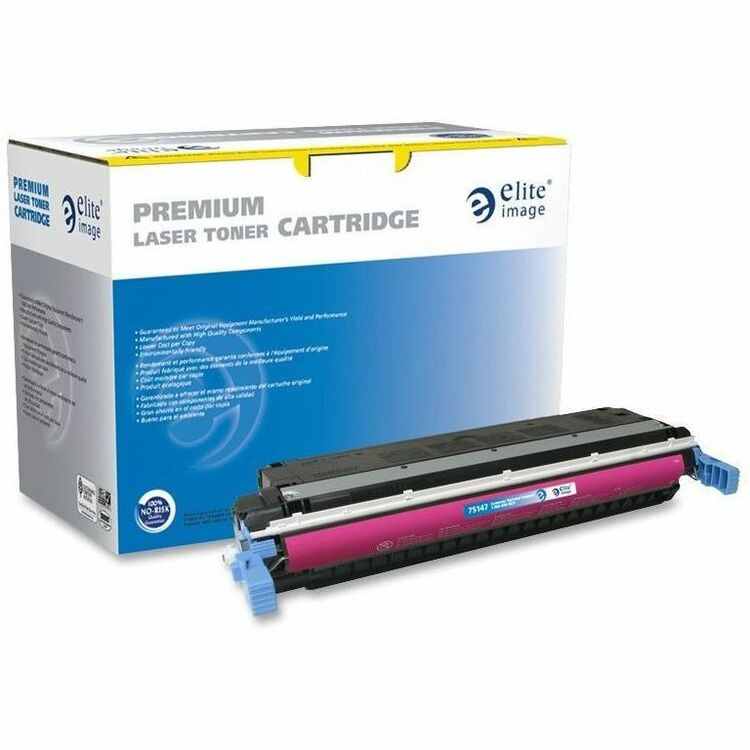 Elite Image Remanufactured Laser Toner Cartridge - Alternative for HP 645A (C9733A) - Magenta (ELI75147) Each