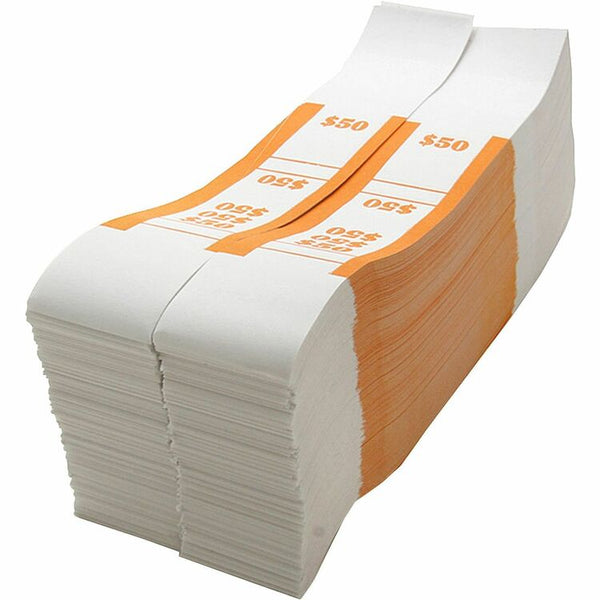 Sparco Bill Strap, $50, White/Orange (SPRBS50WK)