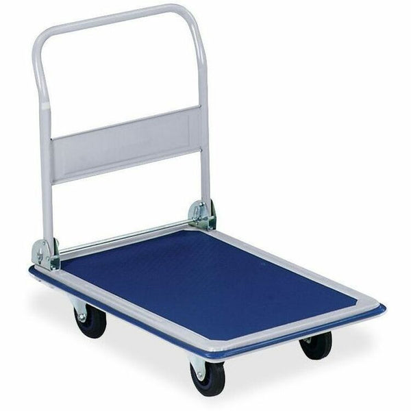 Sparco Folding Platform Truck, 660 Lb, 36&quot;x24 3/4&quot;, Blue/Gray (SPR02040)