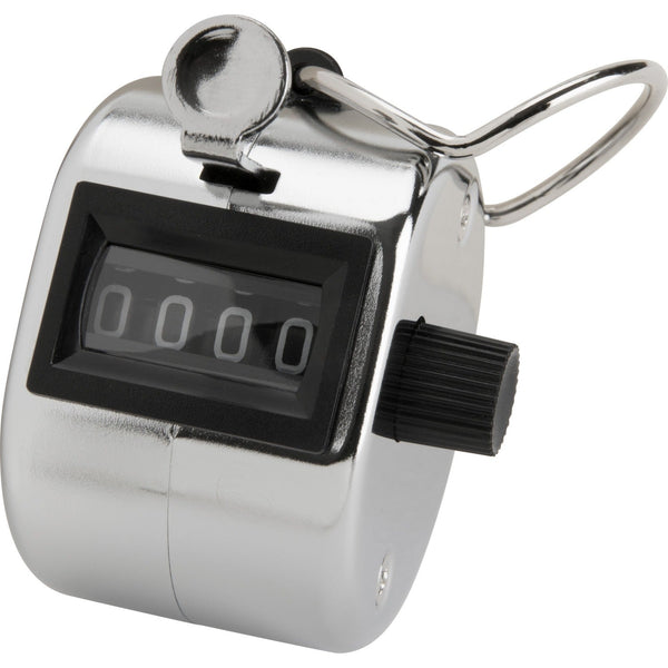Sparco Tally Counter with Finger Ring, Silver (SPR24100) Each