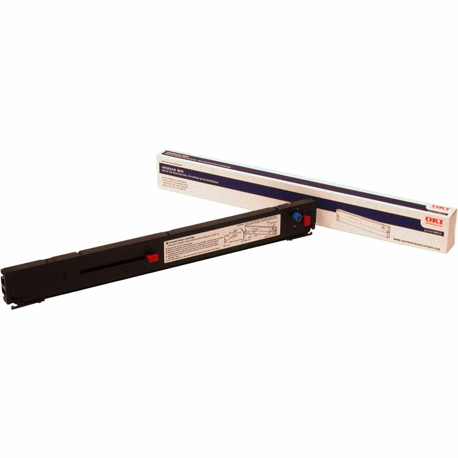 Oki Ribbon Cartridge for Ml8810, 10 Million Char, Nylon, Black (OKI417 ...