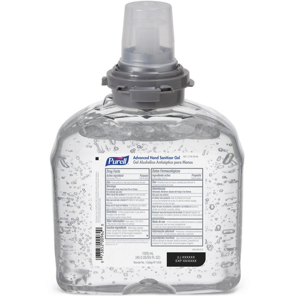 PURELL&reg; Advanced TFX Gel Instant Hand Sanitizer Refill, 1200 mL (GOJ545604)