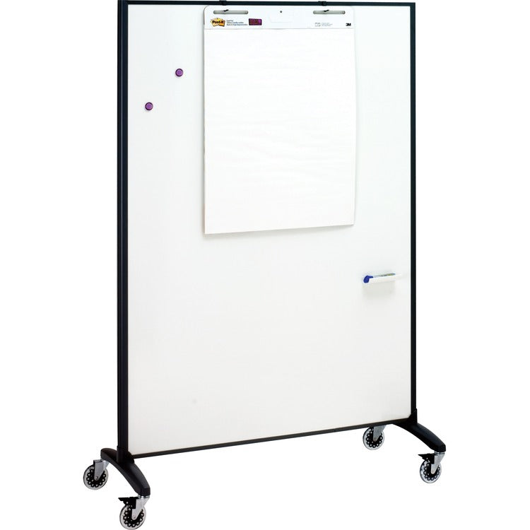 Quartet Motion Marker & Bulletin Room Divider, 6 ft. x 4 ft. (QRT6640MB) Each