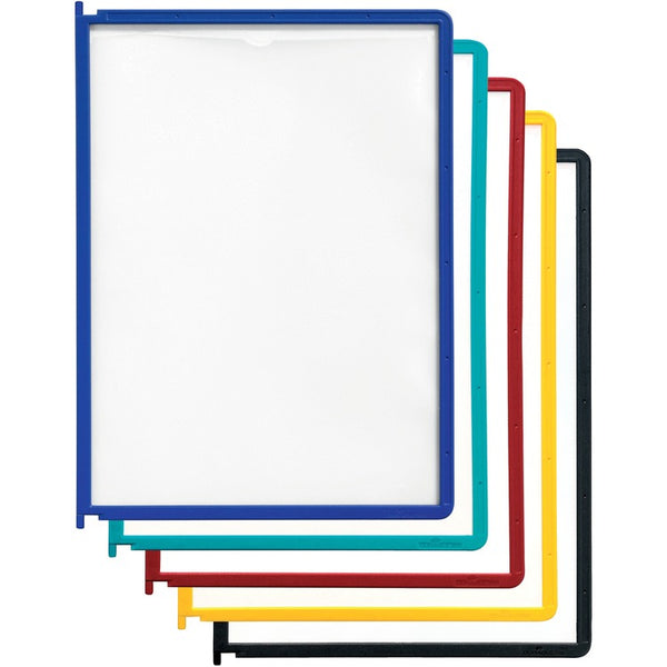 DURABLE Panels, Refill, Letter Size, Set of 5, Assorted (DBL554800) Set of 5