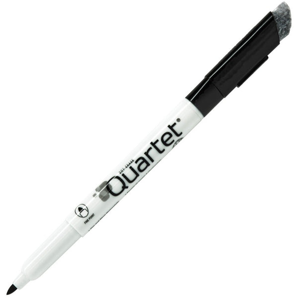 Quartet Low Odor Dry-Erase Marker, Fine Point, Black (QRT51989692)