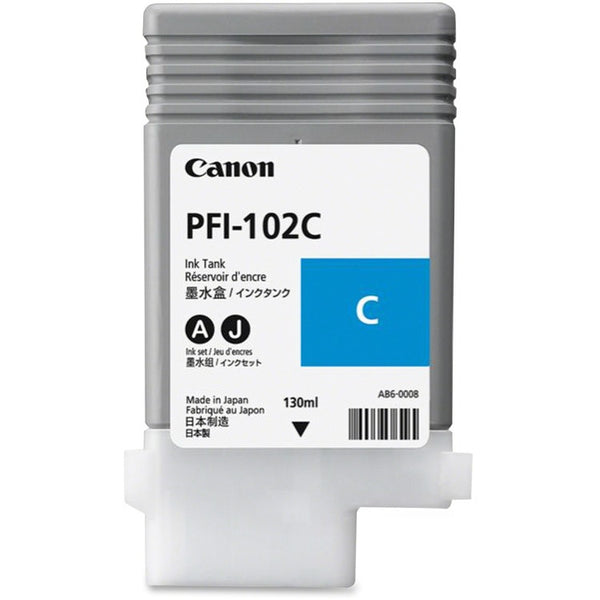 Canon Ink, Cyan, Pfi102c, 130ml (CNM0896B001AA)