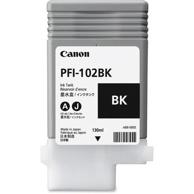 Canon LUCIA PFI-102 BK - Ink Tank - 1 x Pigmented Black (CNM0895B001AA)