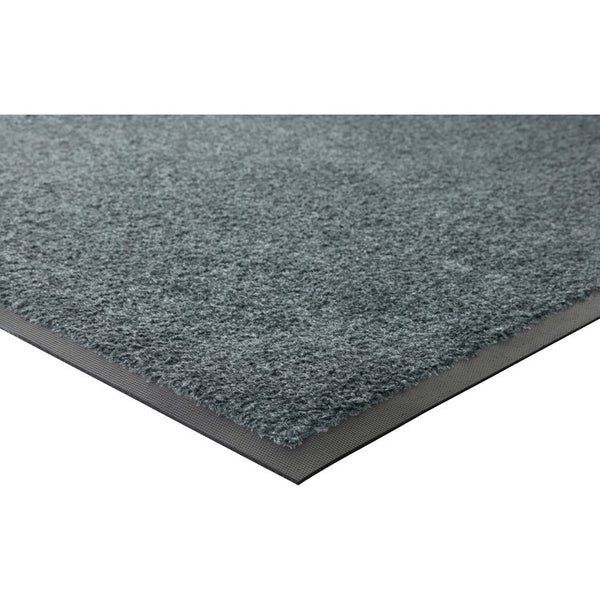 Genuine Joe Nylon & Rubber Nylon & Rubber Carpet Mat, 4' x 6', Gray (GJO58464)