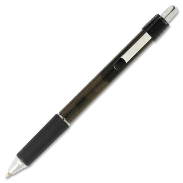 Integra Pen, Roller Gel, Retractable, .7mm, Black Barrel, Black Ink (ITA30079)