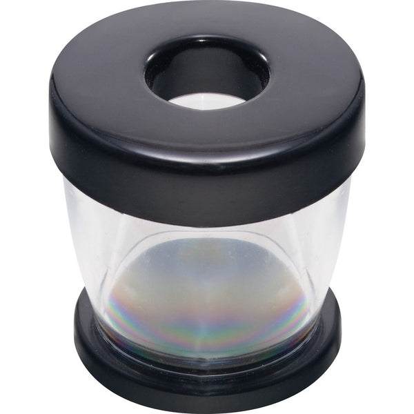 Gem Office Products Clip Dispenser, Clear/Black (GEM700B) Each