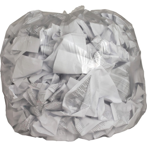 Genuine Joe Clear Trash Bags, 45 Gallon, 0.6 Mil, 40" X 46", Box of 250 (GJO01015) Box of 250