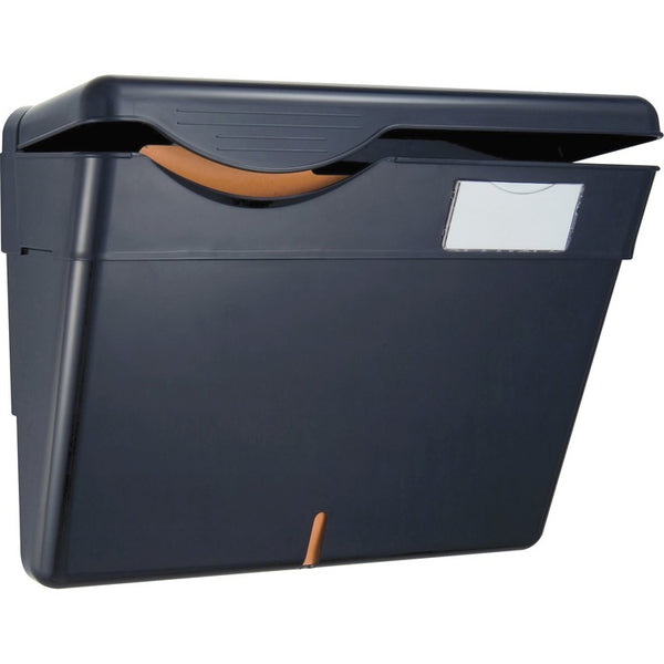Officemate Hipaa Security Wall File, 10.25&quot; x 5.33&quot; x 13.75&quot;, Black (OIC21472) Each