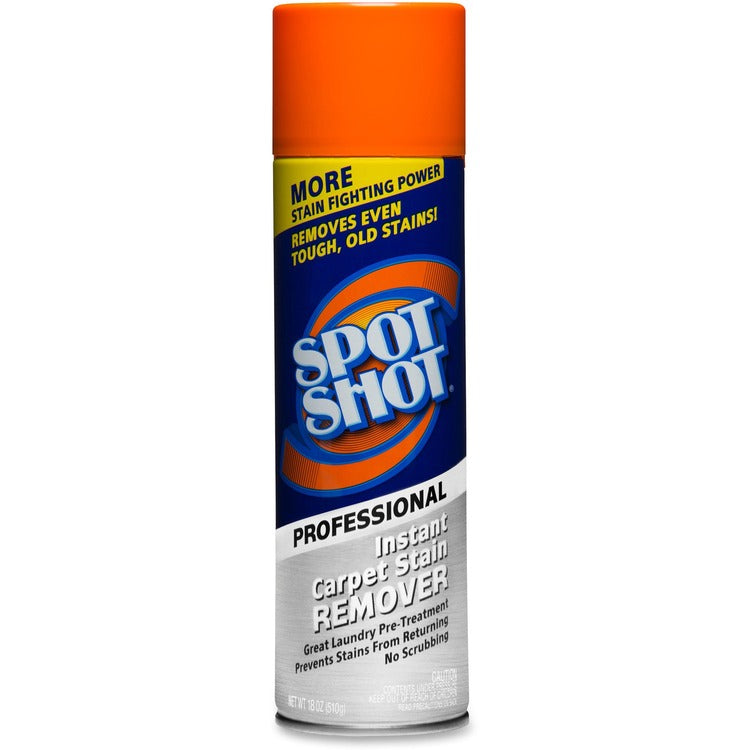 Spot Shot Instant Carpet Stain Remover, w/ Odor Neutralizers, 18 oz (WDF00993) Each