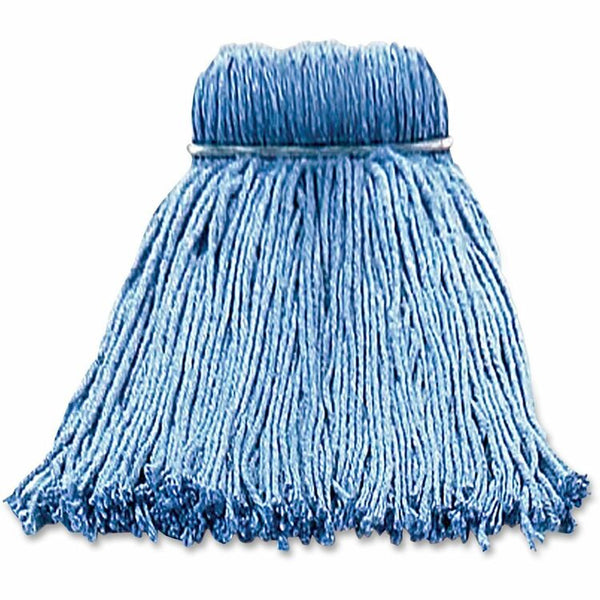 Layflat Mophead Refill, for Screw-type Mop Kit, 16 oz, Blue (IMP26116) Each