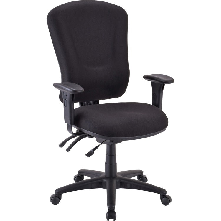 Lorell Swivel Task Chair, Black (LLR66153)