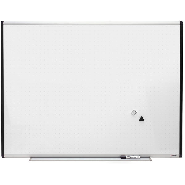 Lorell Magnetic Dry Erase, 4' x 3', Black Frame (LLR69652)