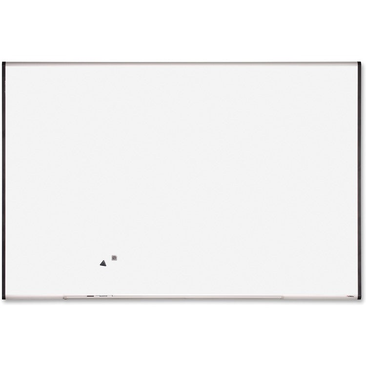 Lorell Magnetic Dry Erase, 6' x 4', Black Frame (LLR69653)