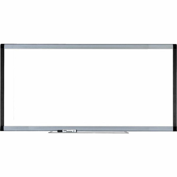 Lorell Magnetic Dry Erase, 8' x 4', Black Frame (LLR69654)