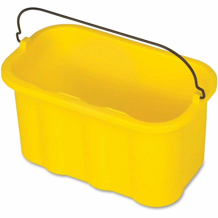 Rubbermaid Commercial 10 Quart Sanitizing Caddy, Yellow (RCP9T8200YW) Each