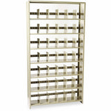 Tennsco Starter Shelf, 48" x 12" x 88", 7 x Shelf(ves), Letter, 400 lb Load Capacity, Sand (TNN128848PCSD) Each